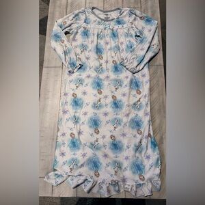 Disney Frozen 2 Girls Flannel Nightgown Size 10